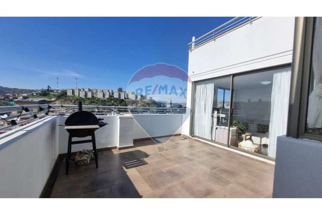 Exclusivo departamento con amplia terraza  en viña