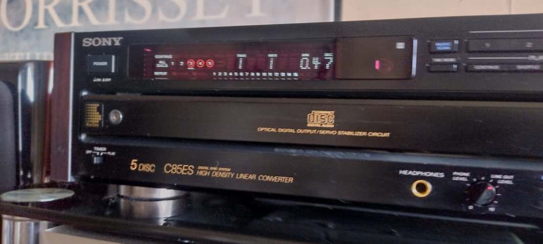 Cd Player Sony C85es Impecable