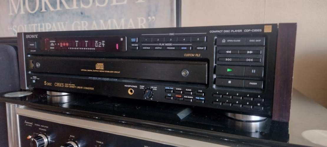 Cd Player Sony C85es Impecable