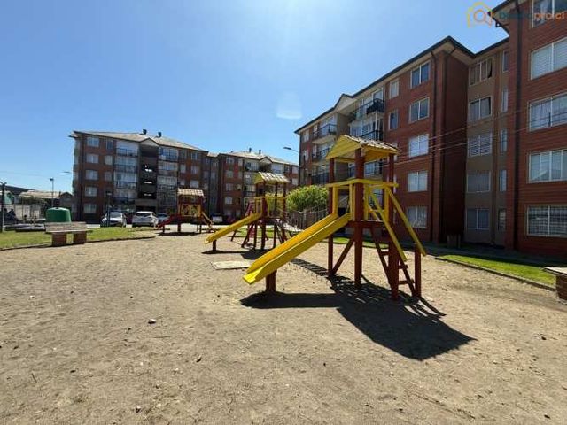 Departamento venta Sector Pioneros, 2 dormitorios 1 baño, Condominio San Pedro de la Paz