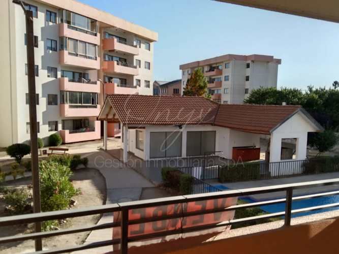 Departamento 3 dormitorios condominio Parque Italia