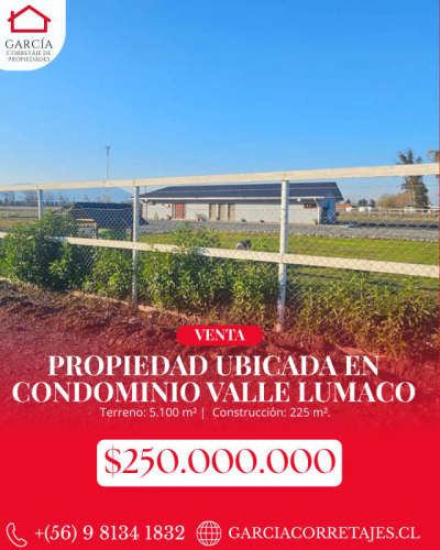 PARCELA EN VALLE LUMACO, RAUCO