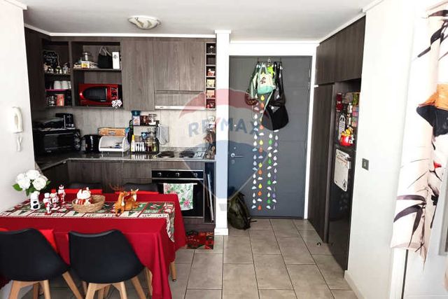 Estupendo departamento tipo mariposa en santiago