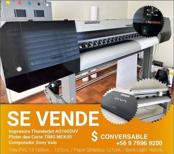 Plotter de impresion UV y más