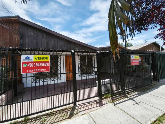 EXCELENTE CASA CON AMPLIA COCINA (3D-1B) - PDTE. JOSÉ MANUEL BALMACEDA, MAIPÚ