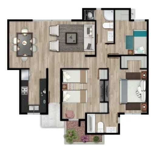 VENDO CASA 3 DORM 2 BAÑOS EN CONDOMINIO