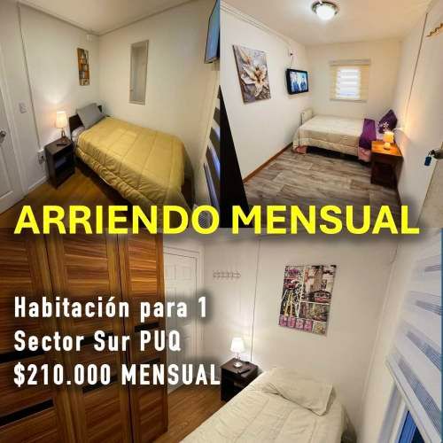 HABITACIÓN PARA SEÑOR EN PUNTA ARENAS