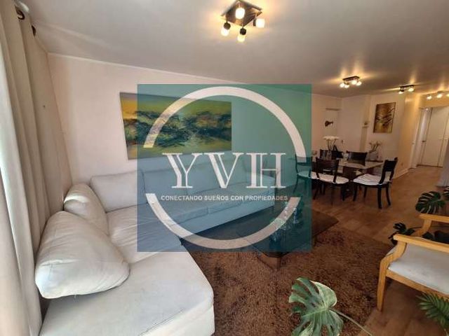 DPTO AMOBLADO ARRIENDO 3D2B1E HUECHURABA