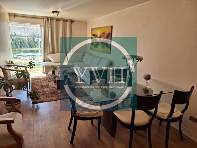 DPTO AMOBLADO ARRIENDO 3D2B1E HUECHURABA