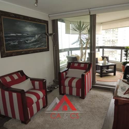 DEPARTAMENTO PRACTICAMENTE NUEVO EN CONCON 2 DORM 2 BAÑOS