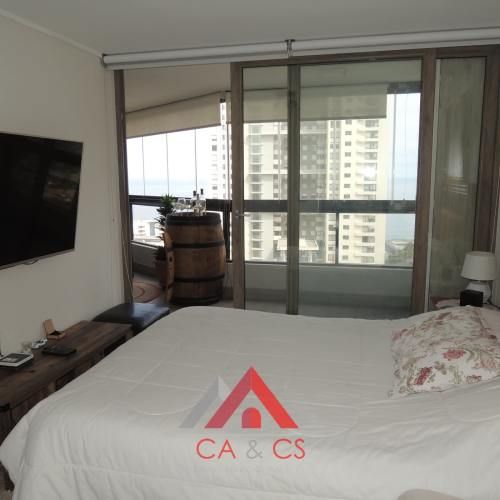 DEPARTAMENTO PRACTICAMENTE NUEVO EN CONCON 2 DORM 2 BAÑOS