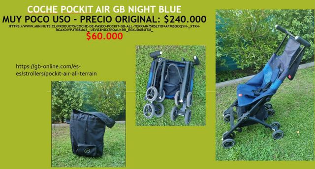 Coche Pockit AIR GB Night Blue