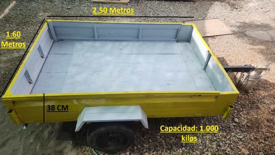 Se vende CARRO DE ARRASTRE O REMOLQUE