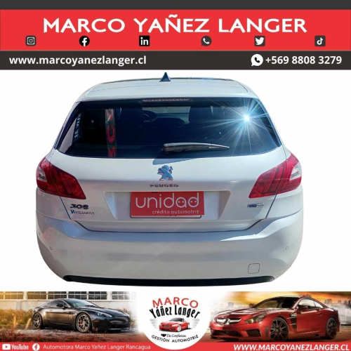 PEUGEOT 308 ALLURE 1.2 / AÑO  KILOMETROS / EXCELENTE ESTADO