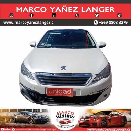 PEUGEOT 308 ALLURE 1.2 / AÑO  KILOMETROS / EXCELENTE ESTADO