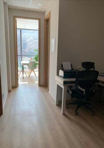 Increible oficina amoblada y con gran vista en Sector Empresarial