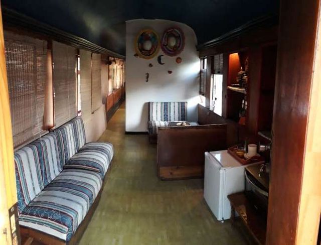 Vagón de Tren, refaccionado como inmueble