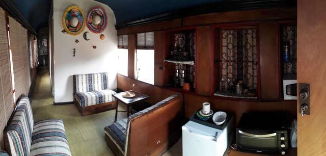 Vagón de Tren, refaccionado como inmueble