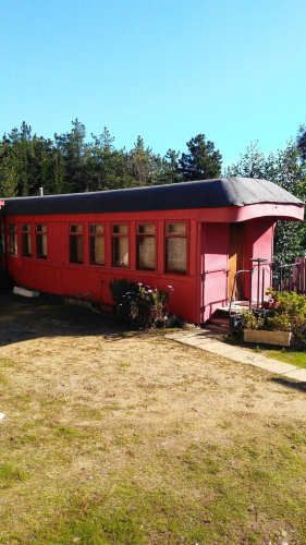 Vagón de Tren, refaccionado como inmueble