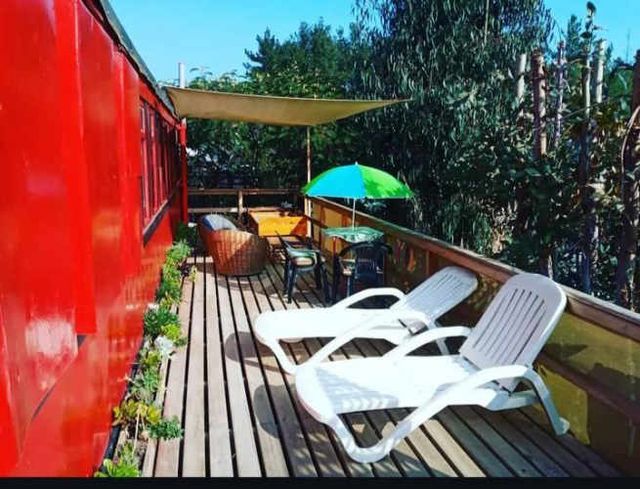 Vagón de Tren, refaccionado como inmueble