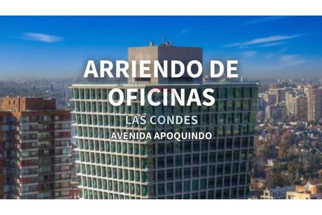 Oficinas en arriendo–av. apoquindo,las condes