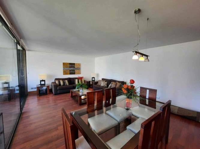 ARRIENDO DEPTO AMOBLADO DE 3 DORM EN LAS CONDES