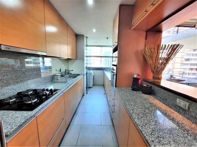 ARRIENDO DEPTO AMOBLADO DE 3 DORM EN LAS CONDES