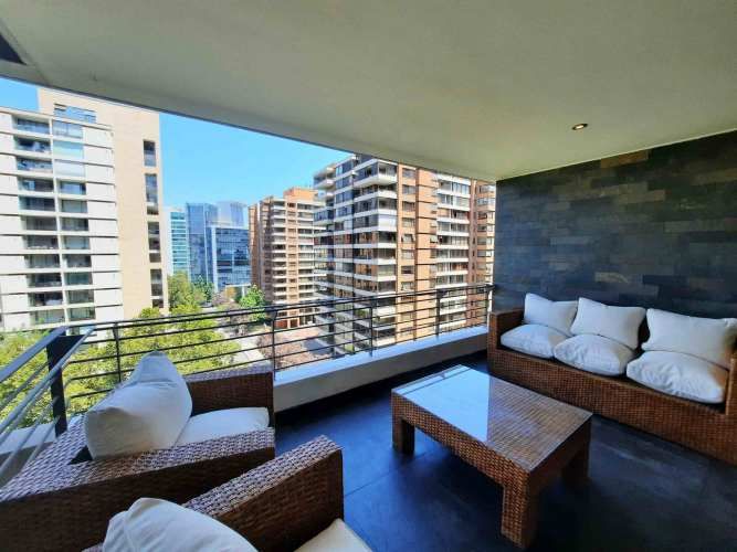 ARRIENDO DEPTO AMOBLADO DE 3 DORM EN LAS CONDES