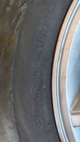 Llantas Peugeot boxer aro 16 5x118