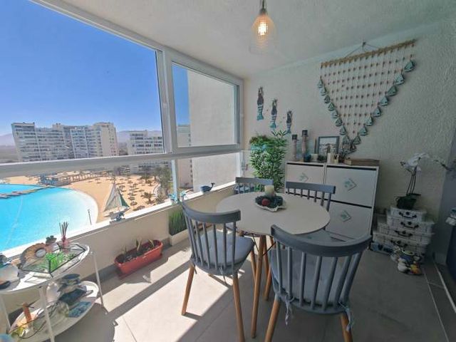 DEPTO 1H1B EN VENTA EN CONDOMINIO LAGUNAS DEL MAR, LA SERENA