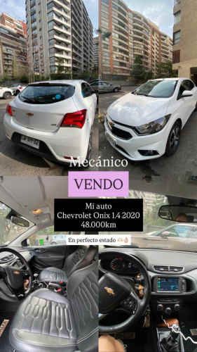 Vendo mi auto Chevrolet Onix LTZ