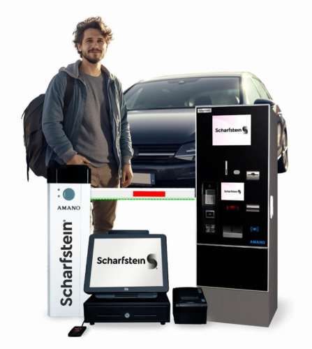 Bandejas con tickets de estacionamiento