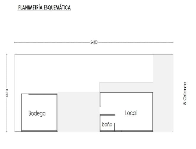 Frente Supermercado Tottus, sector céntrico, gran actividad.
