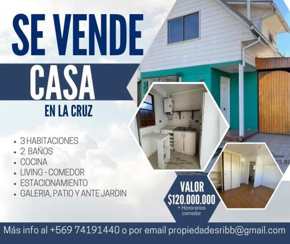 Se Vende Casa amplia en La Cruz