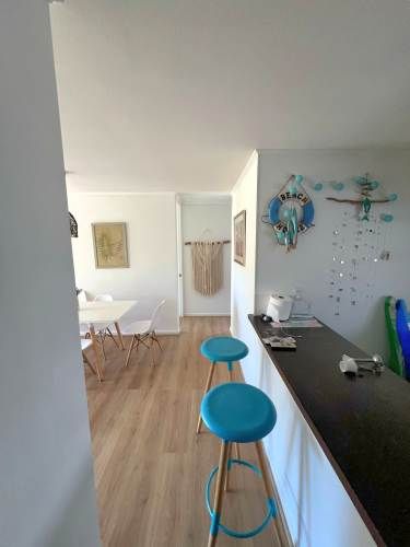 LOMAS DE PAPUDO 4 EN VENTA DEPARTAMENTO DE 3 DORMITORIOS Y 2 BAÑOS , 2 ESTACIONAMIENTOS  Y BODEGA