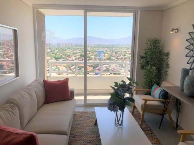 Departamento 2D + 1B Metro Las Rejas