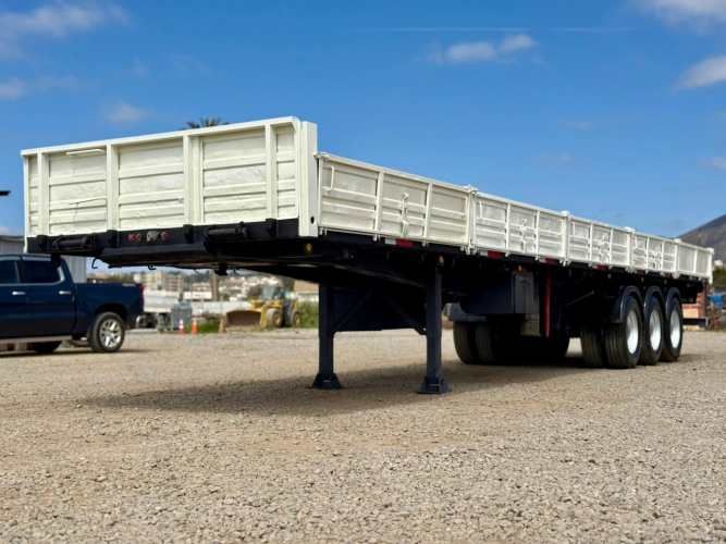1996 Semirremolque Rampla Plana Randon 13.20 m con barandas