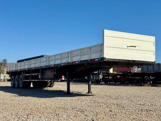 2020 IMPECABLE Semirremolque Rampla Plana 14.5 m con barandas y piñas - Fernández