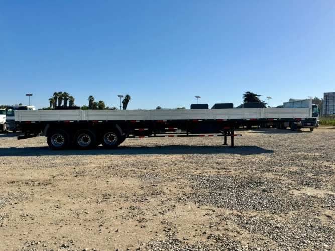 2020 IMPECABLE Semirremolque Rampla Plana 14.5 m con barandas y piñas - Fernández