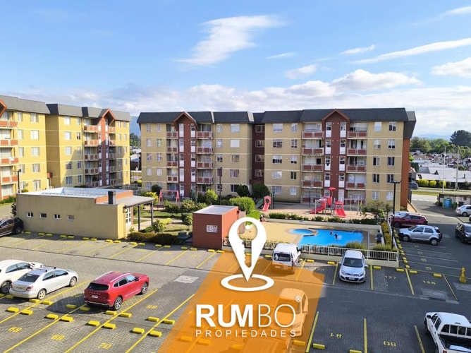 Se vende departamento en condominio, Villarrica