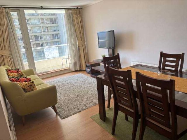 Departamento amoblado 3 dormitorios, 1 estac. Parque Urbano, Concepción