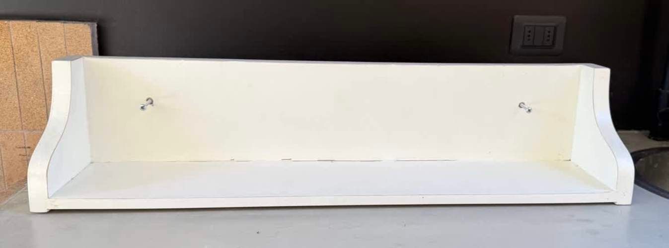 Repisa madera Blanca