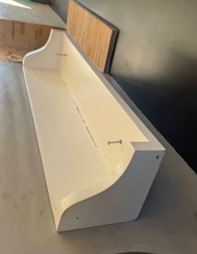 Repisa madera Blanca