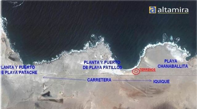 SITIO Terreno Ruta A-1 Puerto de Patillos y Patache QB2 - Sitio 8