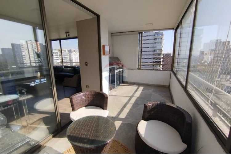 Depto de 4d, 4b, 2e, 2b,  terraza. las condes.