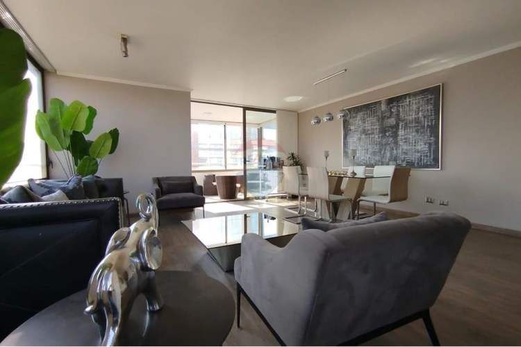 Depto de 4d, 4b, 2e, 2b,  terraza. las condes.