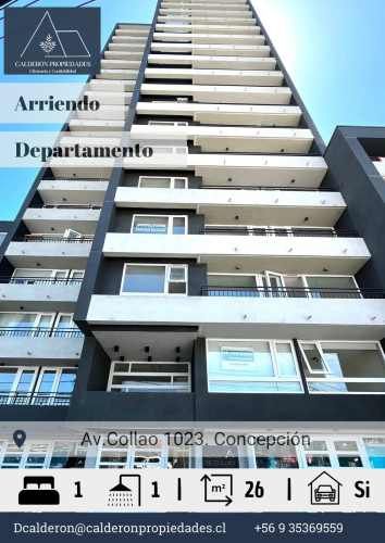 Arriendo Departamento Home Studio Nuevo Frente a la UBB