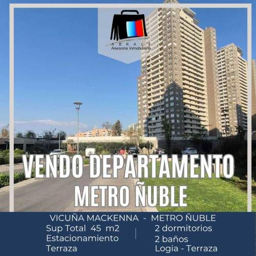 VICUÑA MACKENNA/METRO ÑUBLE 2D/2B/ESTAC/BODEG (133936)