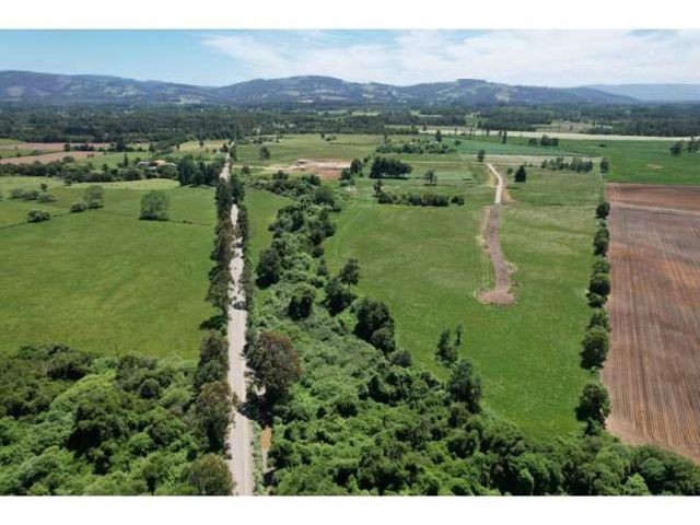 Terreno a la orilla del rio Llollelhue en Paillaco