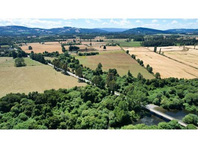 Terreno de 5382m2 en loteo orilla rio Llollelhue - Paillaco